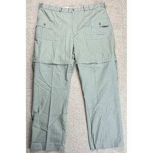 Orvis Vintage Men's Green Hybrid‎ Khaki Pant Shorts Size 40